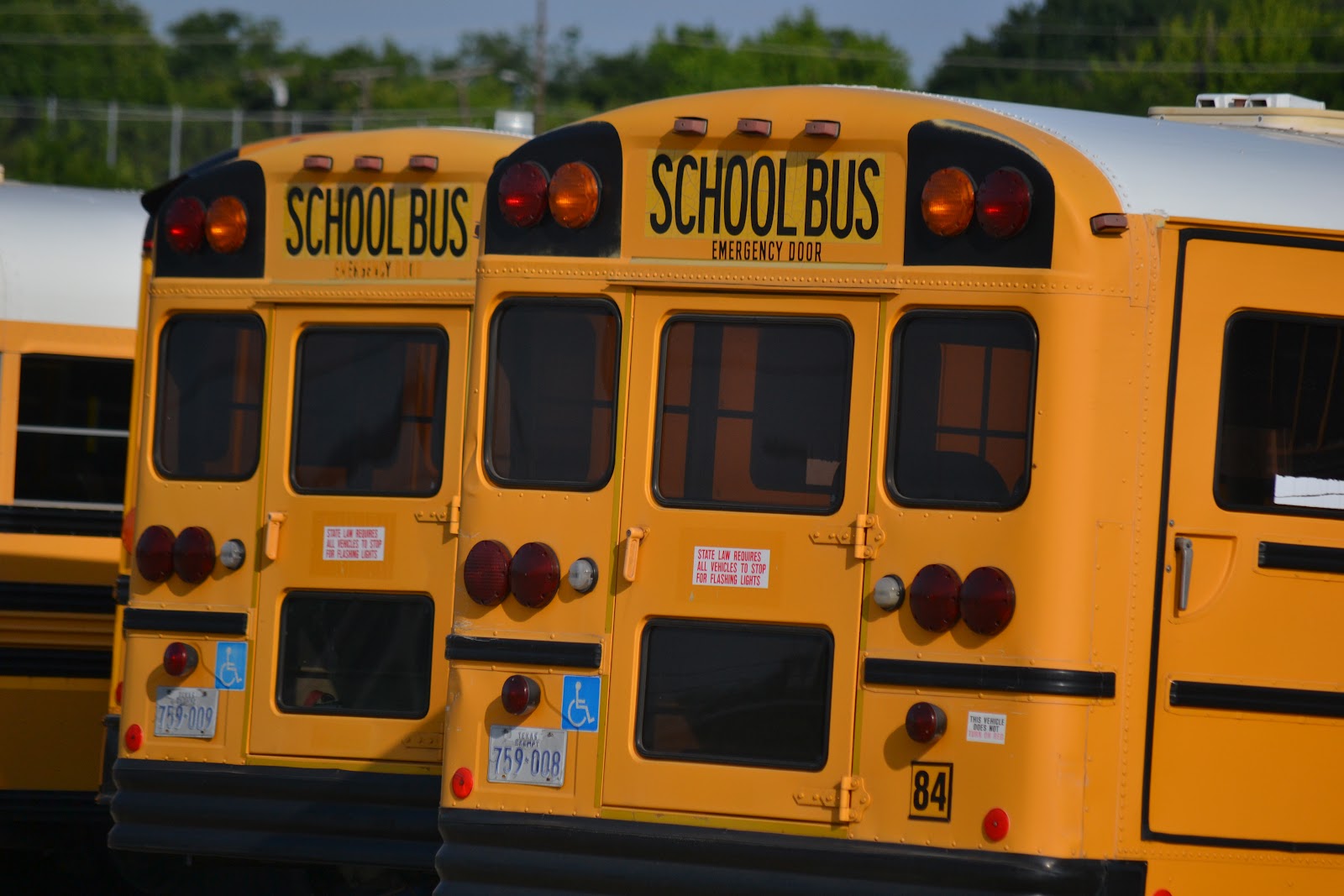 Tony's thoughts.... Did you see that school bus?