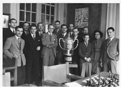 Equipo del Club Ajedrez Barcelona en 1948