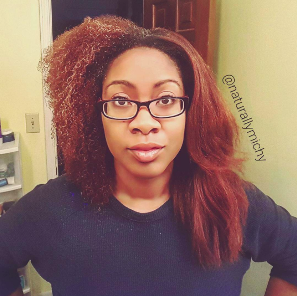 Straight Natural Hair For 5 Weeks How Naturally Michy Did It