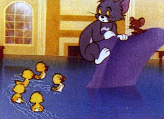 tom and jerry afraid of chicken