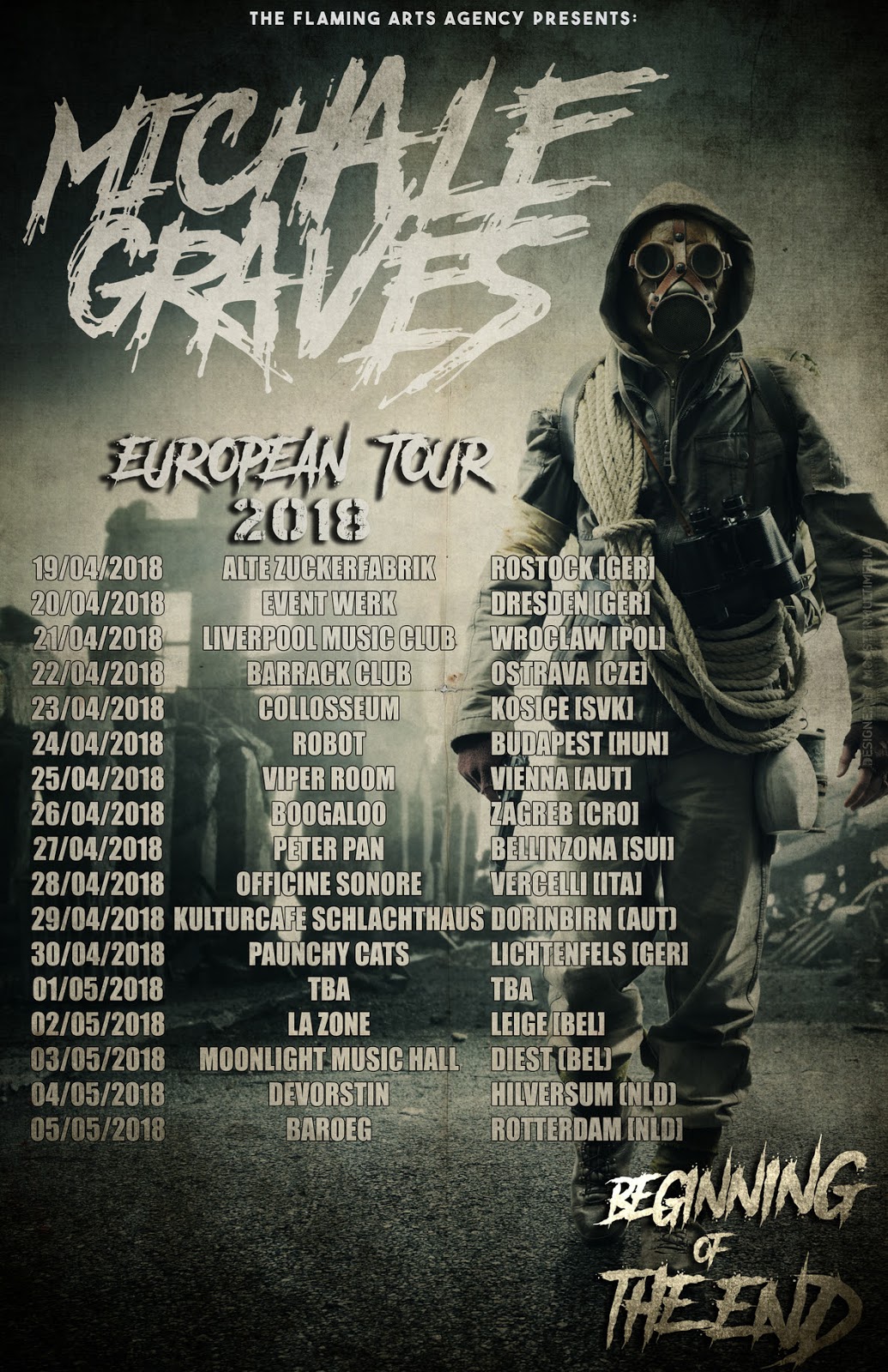 misfits tour europe