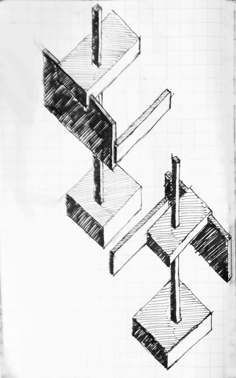Anh Do Axonometric Sketches