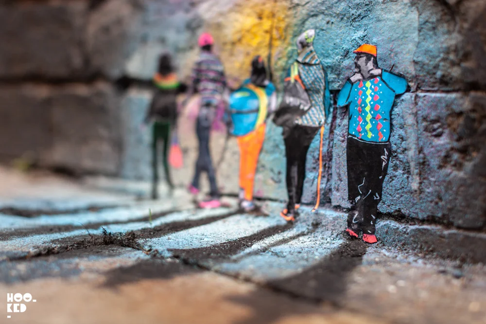 Amazing Miniature Street Art by Mexican street artist Pablo Delgado
