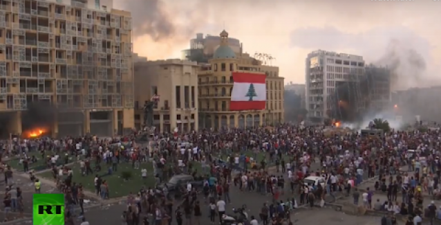 Χάος στη Βηρυτό: Πυροβολισμοί και εκατοντάδες τραυματίες στην διαδήλωση για την έκρηξη ..ΒΙΝΤΕΟ