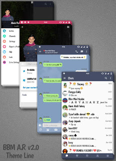 BBM Mod A.R v2.0 Theme Line based v3.0.1.25 Apk Terbaru BBM Mod A.R v2.0 Theme Line based v3.0.1.25 Apk Terbaru