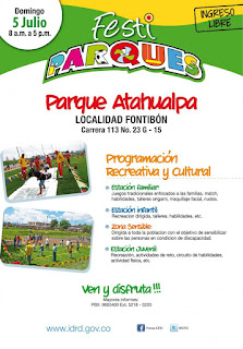 FESTIPARQUE EN PARQUE ATAHUALPA EN FONTIBÓN