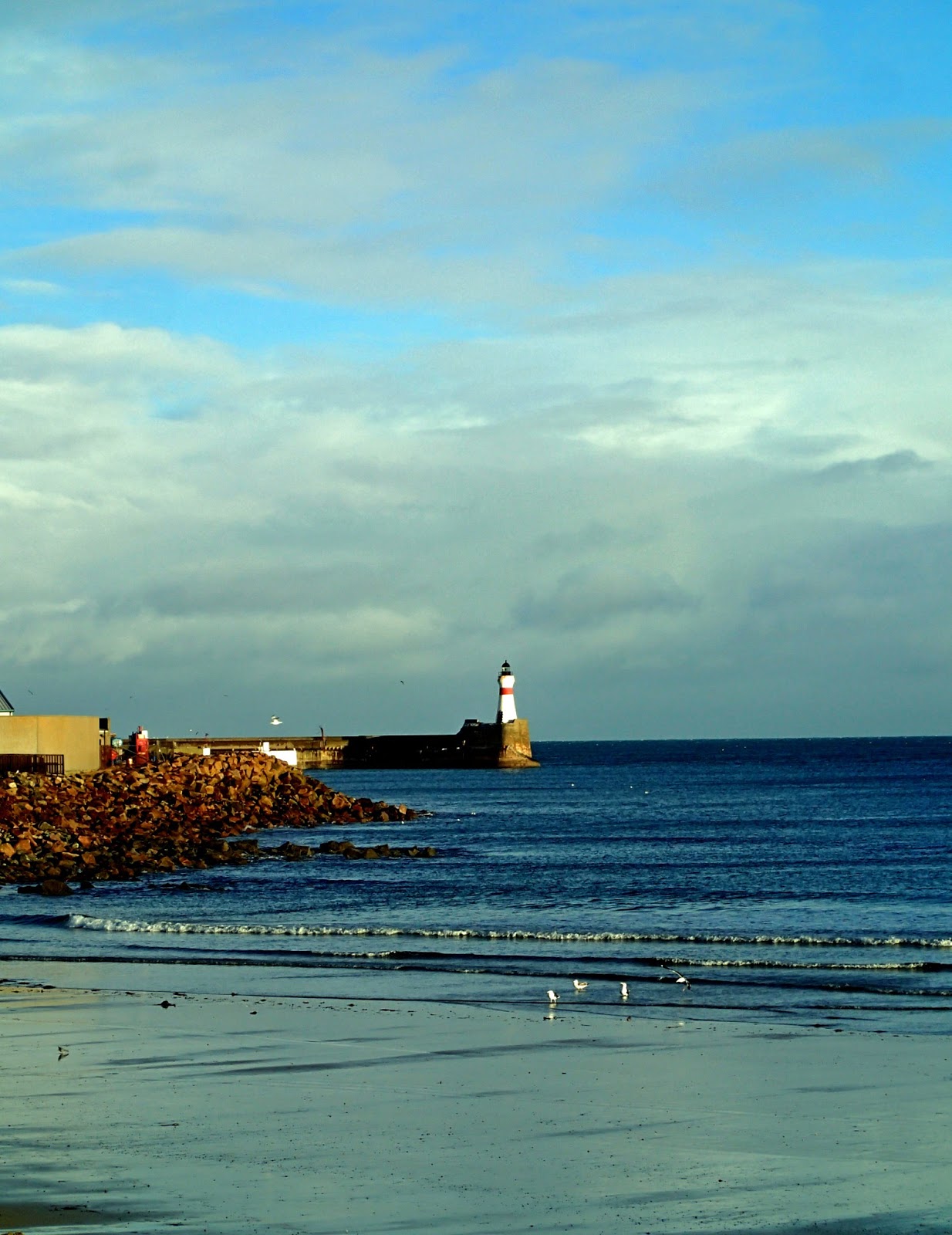 Walking The Line FraserburghBalaclava Pier and the Golden Horn