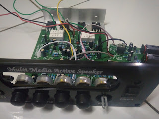 cara merangkai power amplifier Sound system Rumahan