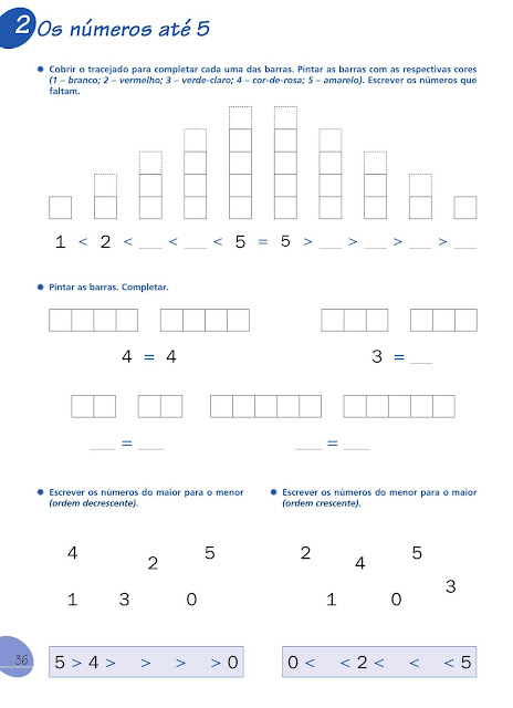 Atividades de Matematica 1 Ano