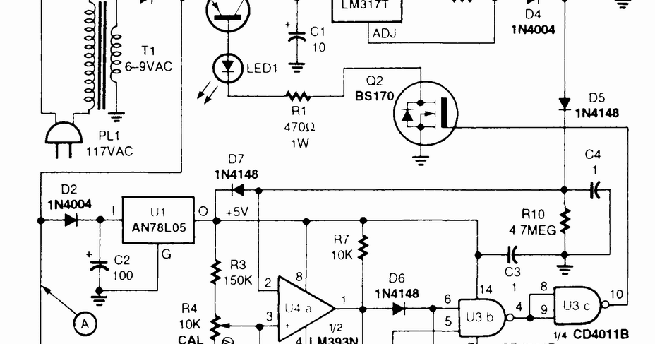 Smart Battery Charger Circuit Diagram