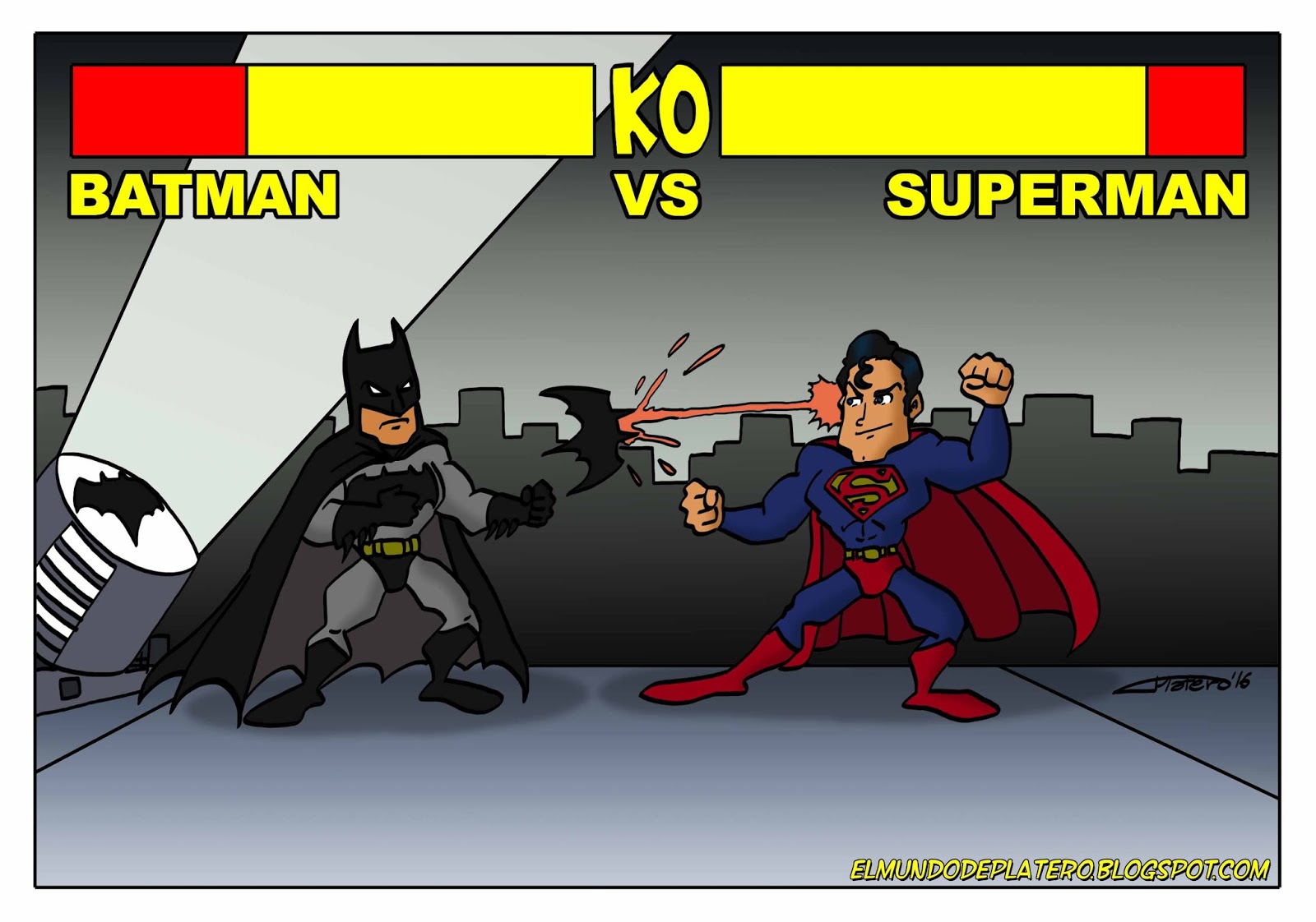 Platero: Caricaturas, Cómics e Ilustraciones: ESTRENOS DE CINE: BATMAN VS  SUPERMAN