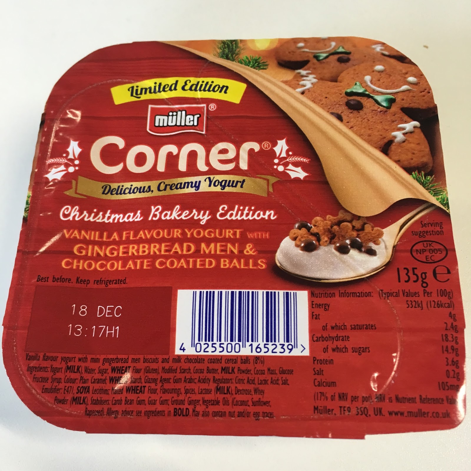 A Review A Day Today's Review Müller Corner Christmas Bakery Edition