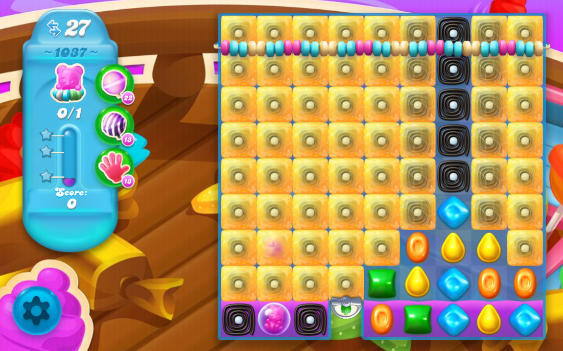 Candy Crush Soda Saga 1037 Candy Crush Soda Saga 1037