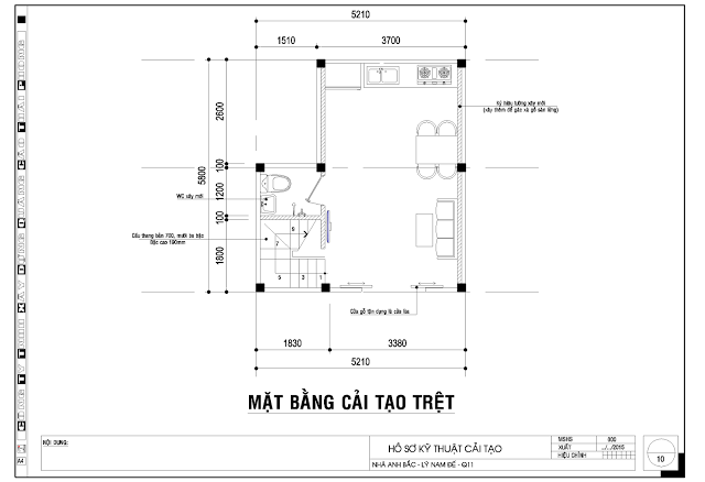 CẢI TẠO NHÀ CẤP 4 SÀN GIẢ