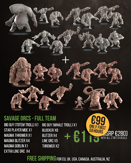 Wargame News and Terrain Punga Miniatures Fantasy Football Savage