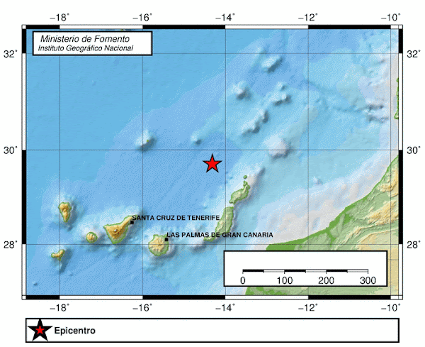 Terremoto norte Canarias, 28 septiembre Terremoto norte Canarias, 28 septiembre