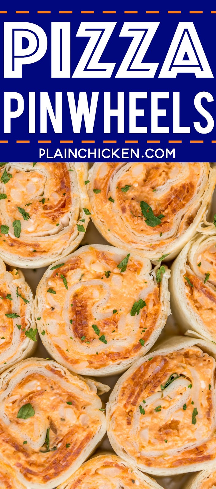 Pizza Pinwheels FOOTBALL FRIDAY Plain Chicken®