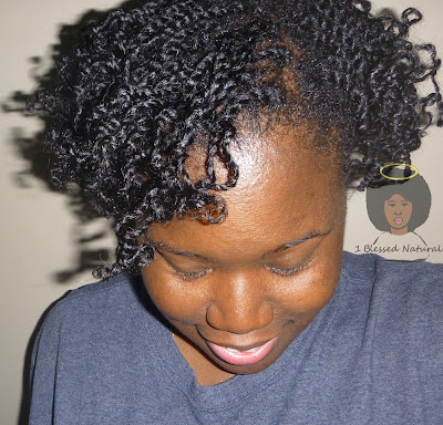 Natural Hair Update: Mini Twists, Trim, and Pin Curl Out