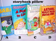 Cloth story book pillow