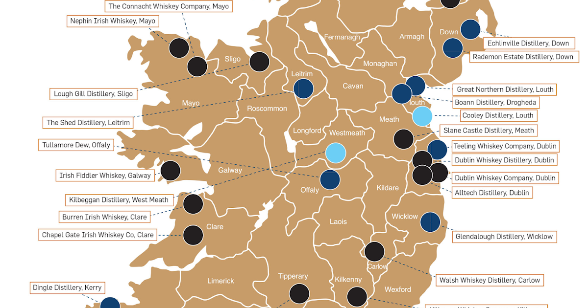 Craft Distilleries In Ireland Craft Distilleries In Ireland