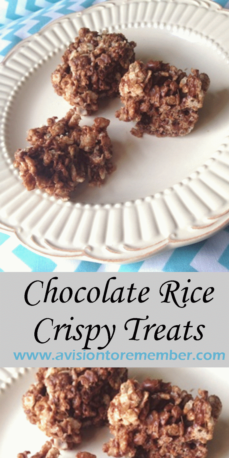Chocolate Peanut Butter Marshmallow Rice Krispies A Vision to Remember All Things Handmade