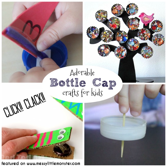 Bottle Cap Crafts For Kids Messy Little Monster bottle-cap-crafts-for-kids-messy-little-monster