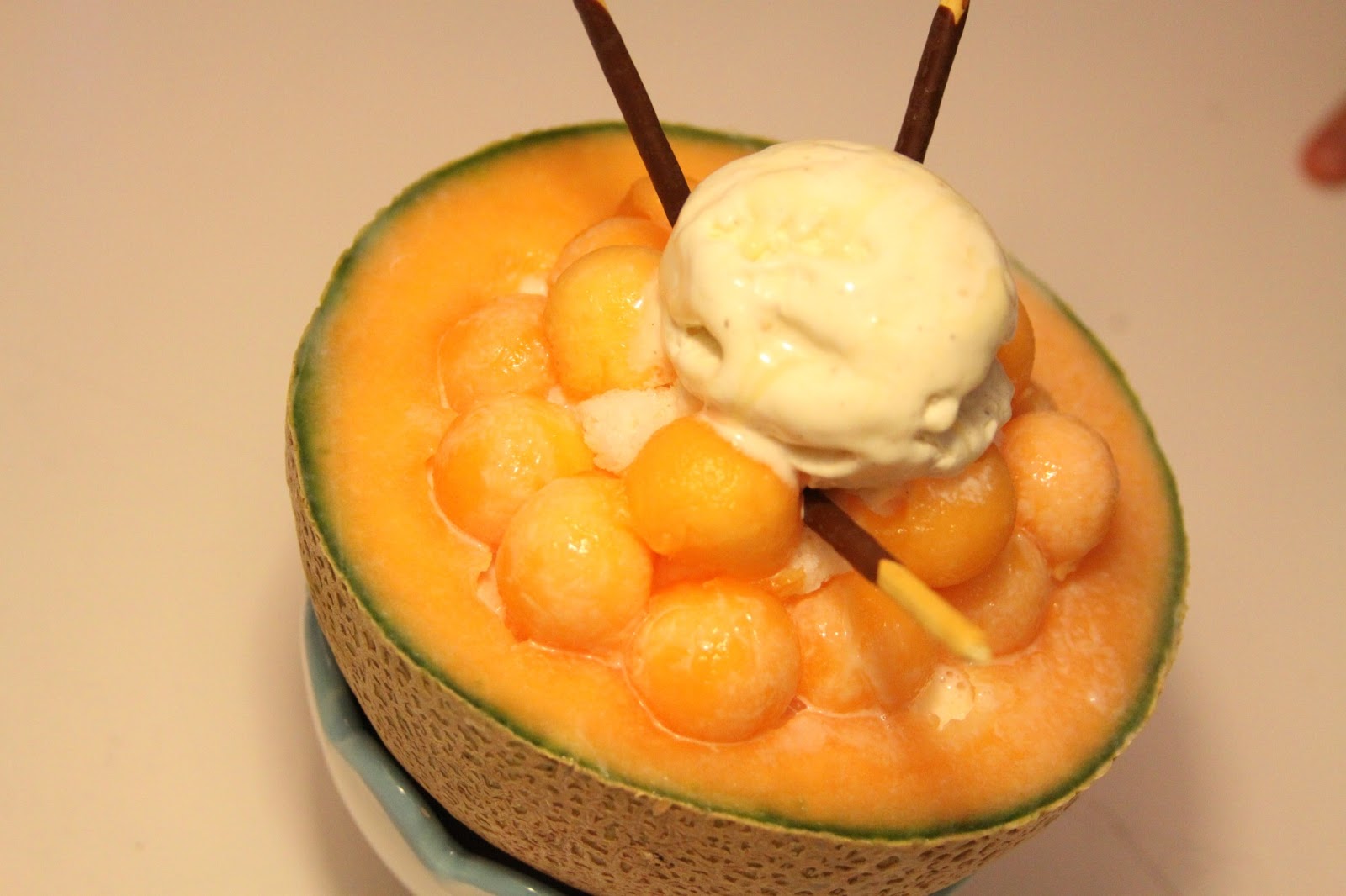 Summer Dessert "Melon Bingsu" Coco's Simply Cooking