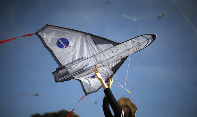 Cometa con cámara enviada desde Gaza Cometa con cámara enviada desde Gaza