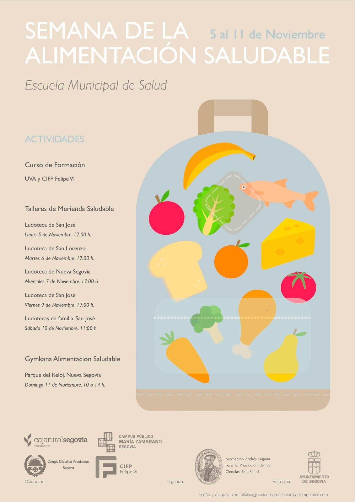Asociación Andrés Laguna SEMANA DE LA ALIMENTACIÓN SALUDABLE "A
