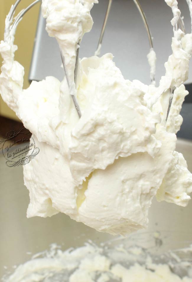 Crème au beurre à la meringue suisse : Il était une fois la pâtisserie