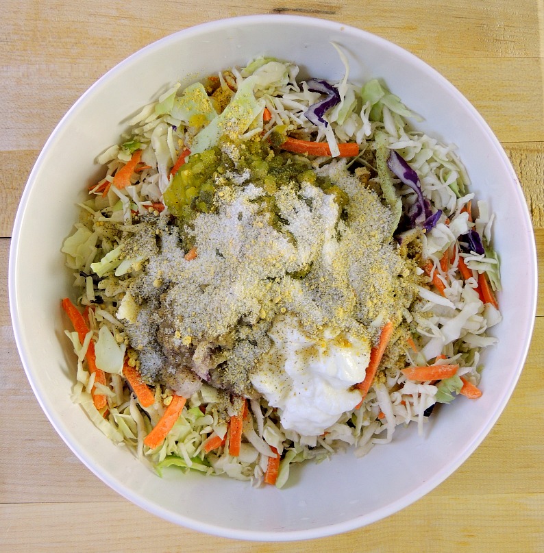 LowCarb Dill Pickle Coleslaw Bobbi's Kozy Kitchen
