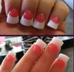 Image result for tacky acrylic nails