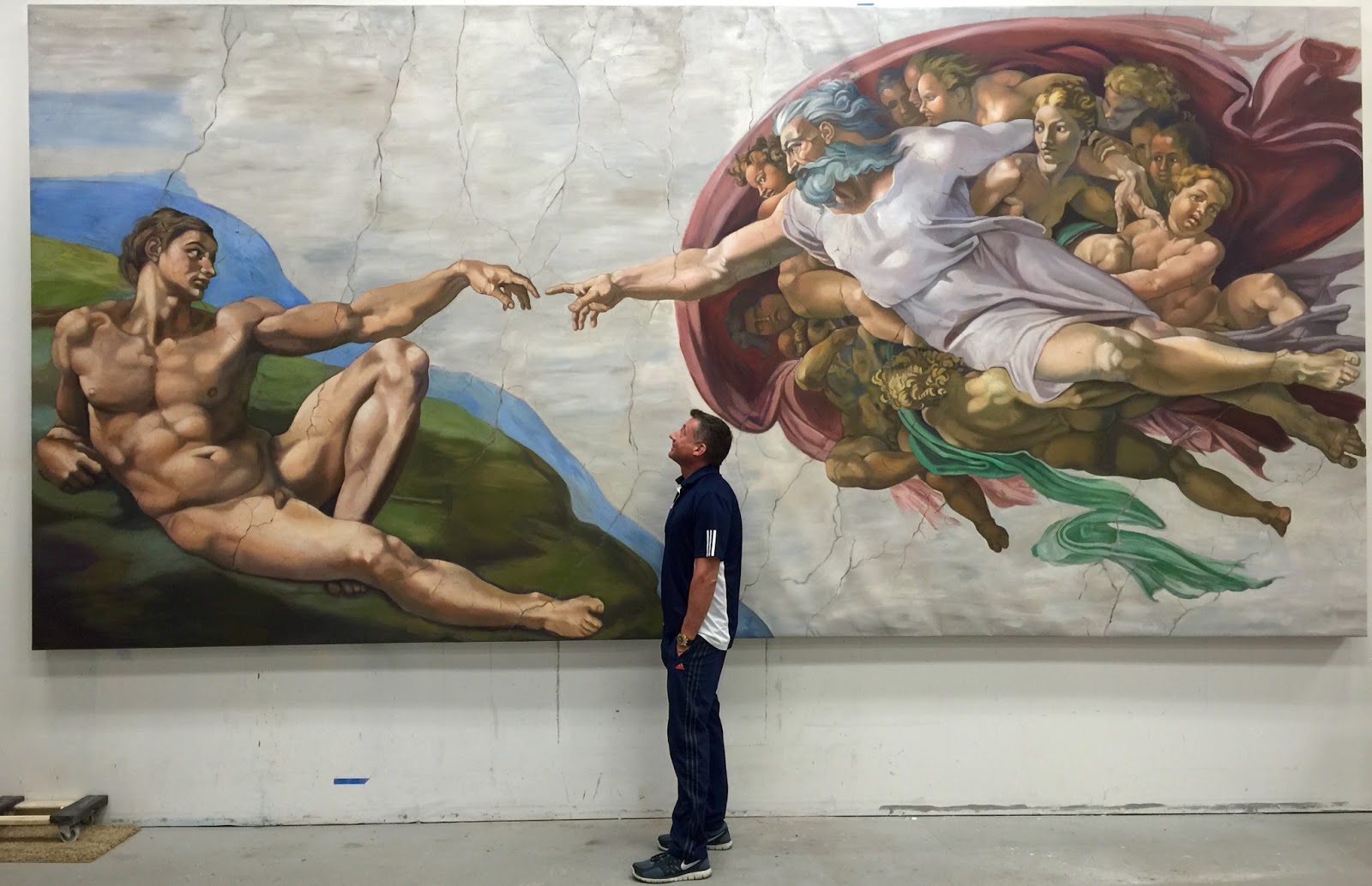 art frame michelangelo sistine