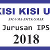 Kisi Kisi Ujian Nasional (UN) SMA MA Jurusan IPS Tahun 2018 (Download PDF)