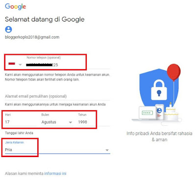 Cara Membuat Akun Gmail (Google Mail) Dengan Mudah