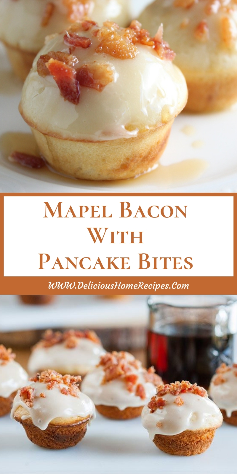 Mapel Bacon With Pancake Bites Mapel Bacon With Pancake Bites