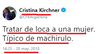 Machirulo: el mejor tuit del año