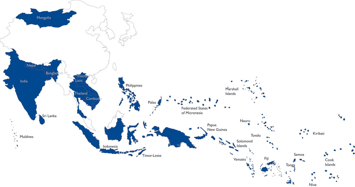 Cute asian model Asian island nations