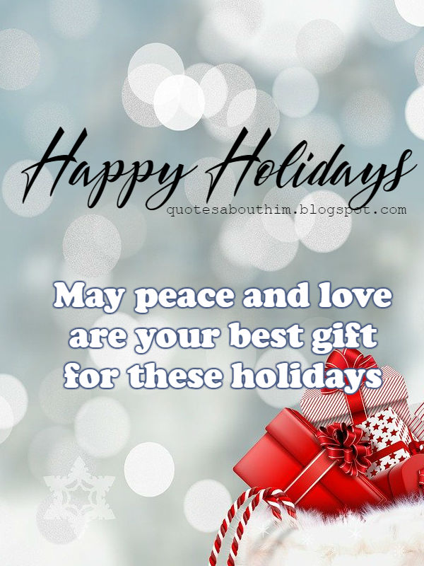 Happy holidays wishes to share with friends⭐⭐⭐⭐⭐  Inspirational quotes