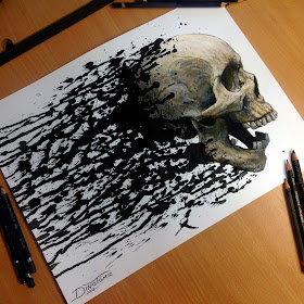 11-Skull-Splatter-Dino-Tomic-AtomiccircuS-Mastering-Art-in-Eclectic-Drawings-www-designstack-co