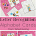 Letter Recognition Alphabet Cards