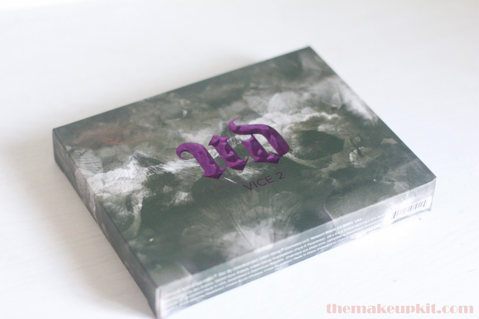 Urban Decay Vice 2 Palette Box Front