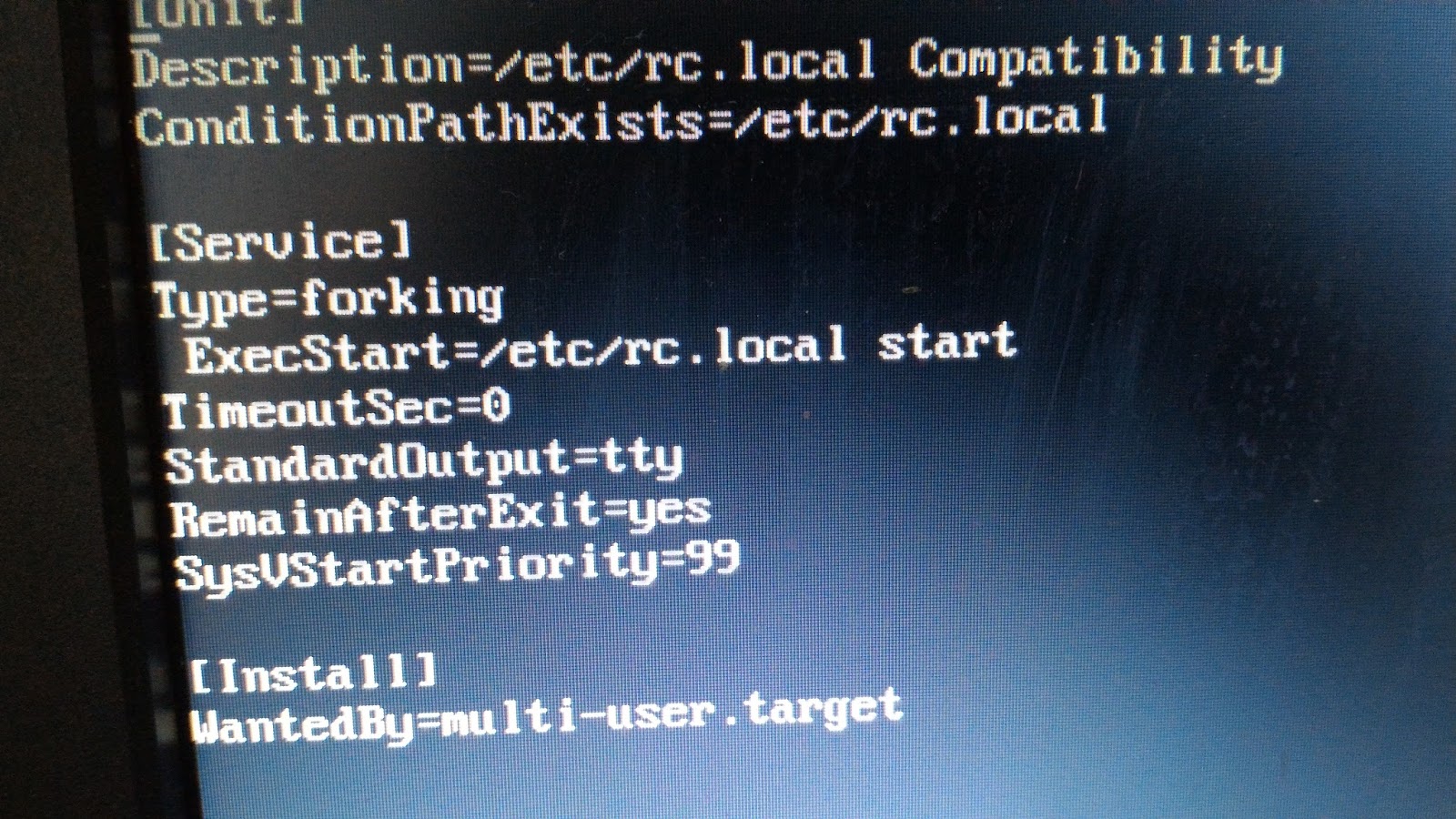 Mengaktifkan file rc.local di debian 9