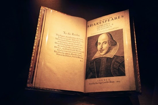 First Folio William Shakespeare