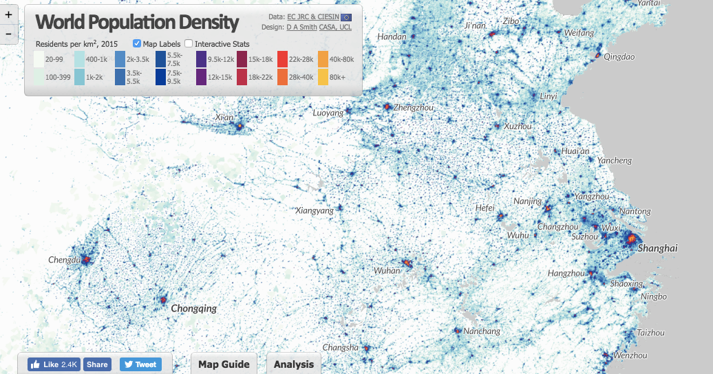Population Density Mapping