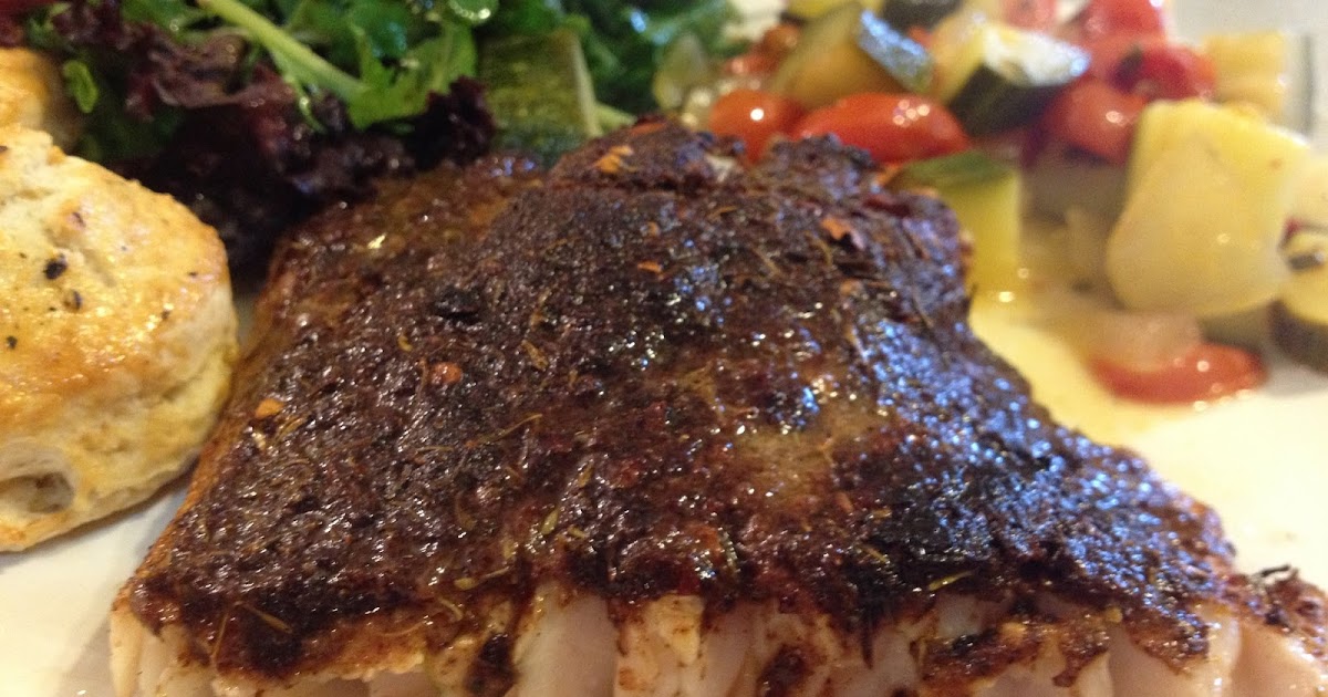 Broiled Blackened Grouper Corcoran