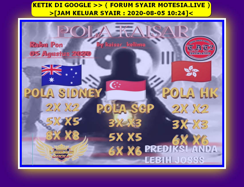 PREDIKSI SYDNEY COJEEL