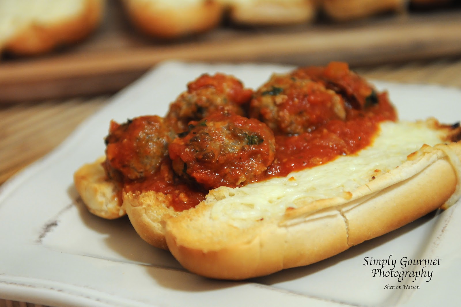 Simply Gourmet Meatball Sandwich