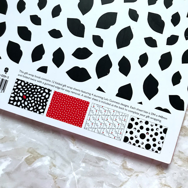 Lulu Guiness Stationery - Scattered Lips Collection
