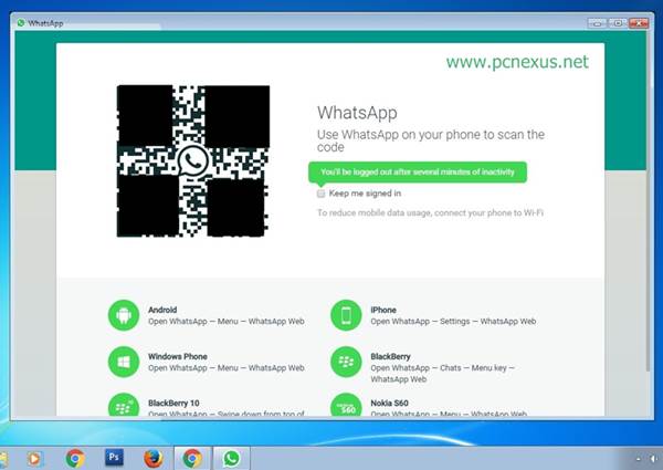 whatsapp on windows 7 64 bit